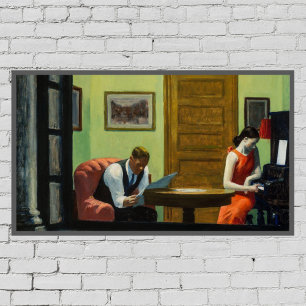 Edward Hopper Wall Decoder Print Poster