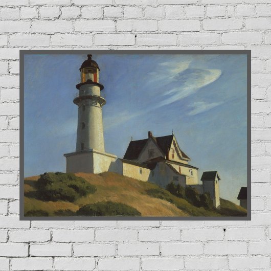 Edward Hopper Wall Decoder Print Poster