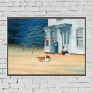 Edward Hopper Wall Decoder Print Poster