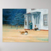 Edward Hopper Wall Decoder Print Poster (Vorne)