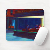 Edward HopperNighthawks Mousepad (Mit Mouse)