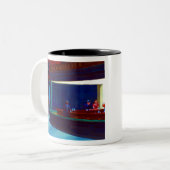 Edward HopperNighthawks Zweifarbige Tasse (Vorderseite Links)