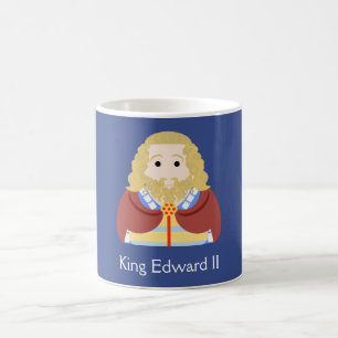 Edward II. Plantagenet König von England Kaffeetasse