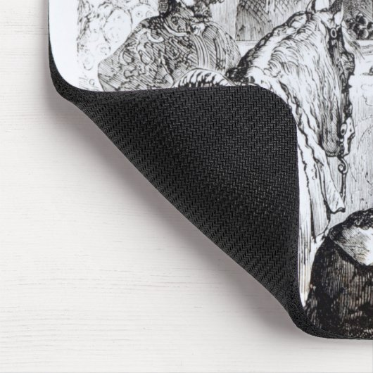 Edward II und der Minnesänger Mousepad (Ecke)