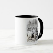 Edward II und der Minnesänger Tasse (VorderseiteRechts)