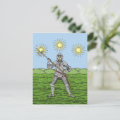 Edward IV. Plate Armor Postkarte (Stehend Vorderseite)