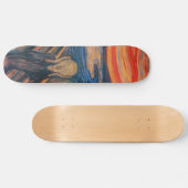 Edward kauen den Schrei Skateboard (Horizontal)
