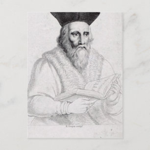 Edward Kelly, Gravur von Richard Cooper Postkarte