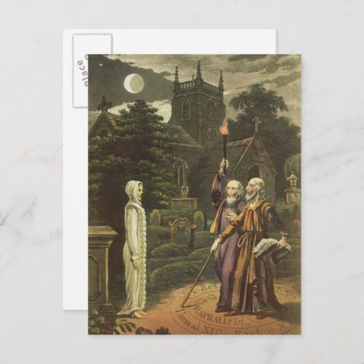 Edward Kelly Postkarte (Vorne/Hinten)