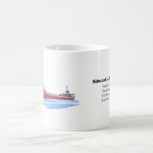 Edward L. Ryerson CML, Frachter der Großen Seen Kaffeetasse (Mittel)