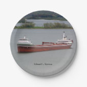 Edward L. Ryerson Papierplatte Pappteller (Vorderseite)