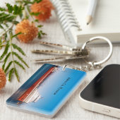 Edward L. Ryerson rechteckige Acrylschlüsselkette Schlüsselanhänger (Vorderseite rechts)