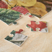 Edward Ladell - ein Korb aus Trauben, Himbeeren Puzzle (Seite)