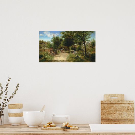 Edward Lamson Henry The Country Store Poster (Küche)