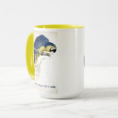 Edward Lear Bird Collection Blue and Yellow Macaw Tasse (Vorderseite Links)
