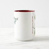 Edward Lear Bird Crimson Winged Parakeet Tasse (Zentrum)
