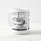 Edward Lear das Jumblies Kaffeetasse (Vorderseite Links)