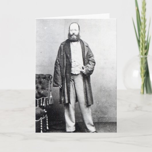 Edward Lear Karte (Vorderseite)