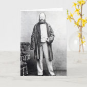 Edward Lear Karte (Gelbe Blume)