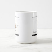 Edward Lear pickeliger Vogel Kaffeetasse (Mittel)