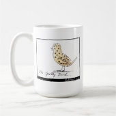 Edward Lear pickeliger Vogel Kaffeetasse (Links)