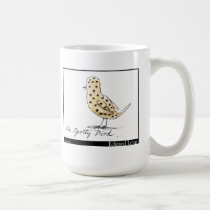 Edward Lear pickeliger Vogel Kaffeetasse