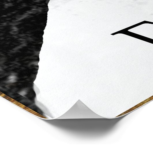 Edward Lear Poster (Ecke)