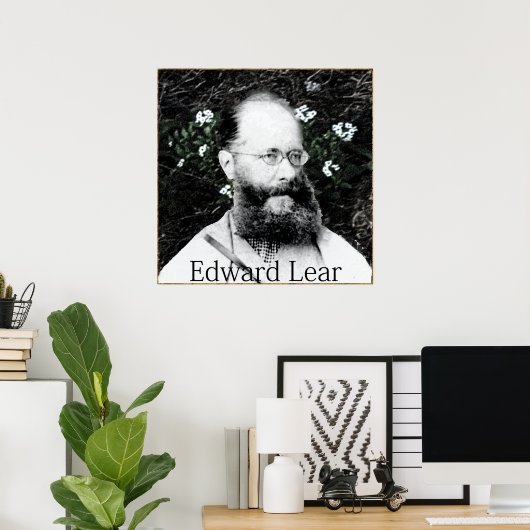 Edward Lear Poster (Heimbüro)
