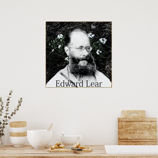 Edward Lear Poster (Küche)