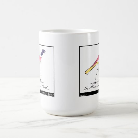 Edward Lear Runcible Vogel Kaffeetasse (Mittel)