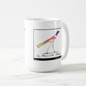 Edward Lear Runcible Vogel Kaffeetasse (VorderseiteRechts)