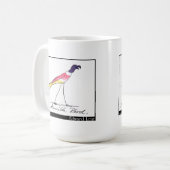 Edward Lear Runcible Vogel Kaffeetasse (Vorderseite Links)