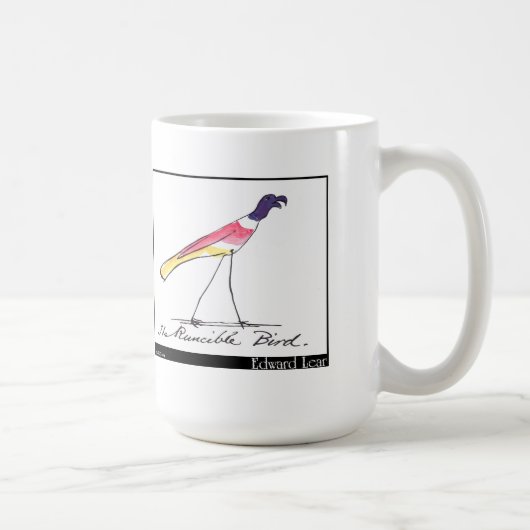 Edward Lear Runcible Vogel Kaffeetasse (Rechts)