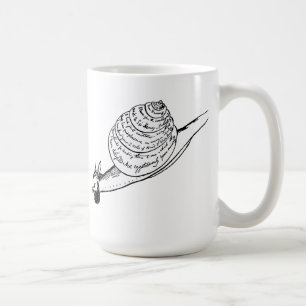 Edward Lear snail mail Kaffeetasse