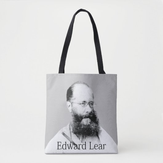 Edward Lear Tote Bag Tasche (Vorderseite)