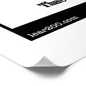 Edward Lears alte Person von Ischia Limerick Poster (Ecke)