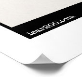 Edward Lears rot gekappte Parakeet-Männchen Poster (Ecke)