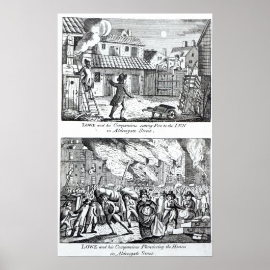 Edward Lowe und seine Gefährten feuern Poster (Vorne)