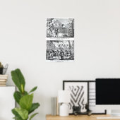 Edward Lowe und seine Gefährten feuern Poster (Heimbüro)