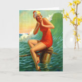 Edward Mason Eggleston - Hübsch sitzen Karte (Gelbe Blume)