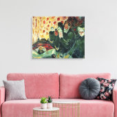 Edward Munch Art Painting Leinwanddruck (Insitu (Wohnzimmer))