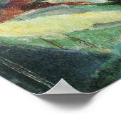 Edward Munch Art Painting Poster (Ecke)