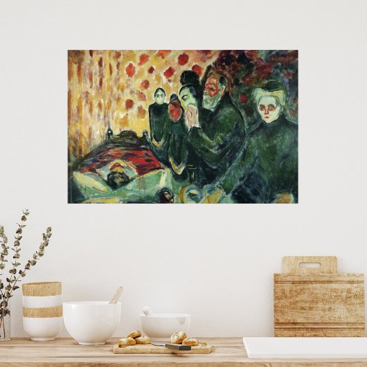 Edward Munch Art Painting Poster (Küche)