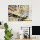 Edward Munch Art Painting Poster (Heimbüro)