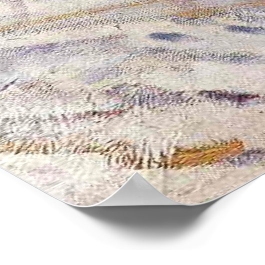 Edward Munch Art Painting Poster (Ecke)