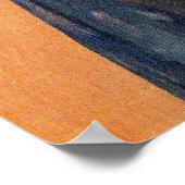 Edward Munch Art Painting Poster (Ecke)