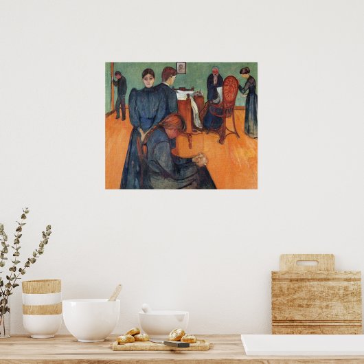 Edward Munch Art Painting Poster (Küche)