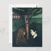 Edward Munch Art Painting Postkarte (Vorne/Hinten)