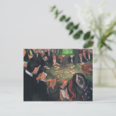 Edward Munch Art Painting Postkarte (Stehend Vorderseite)