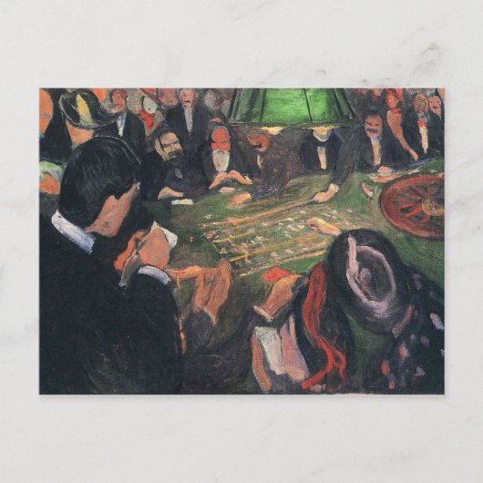 Edward Munch Art Painting Postkarte (Vorderseite)